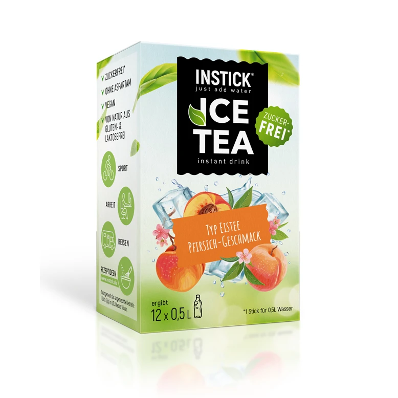 Ice tea zonder suiker verpakking